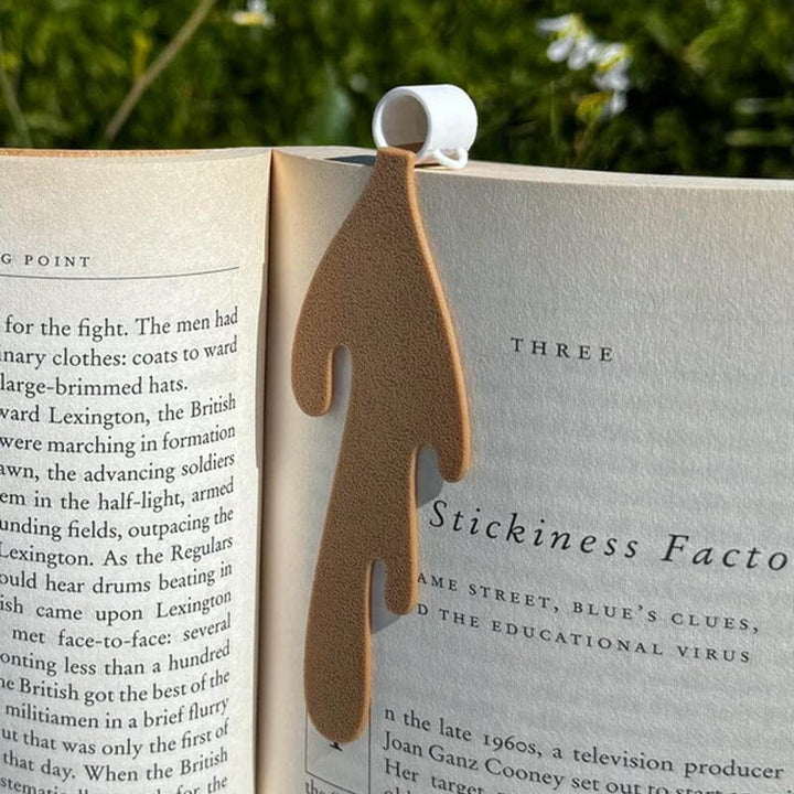 BowLift | Spilled Coffee Bookmark