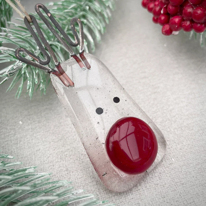 BowLift | Fused Glass Christmas Tree Decoration