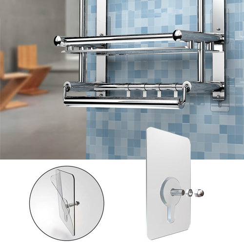 BowLift | Punch-free Tranaparent Hooks (12 PCS)
