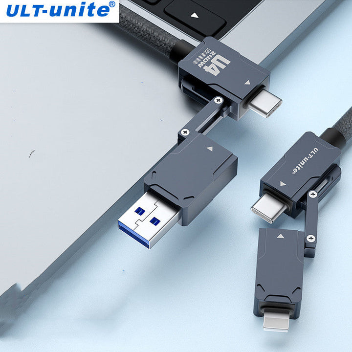 BowLift | Dual Type-C Full-Function Data Cable