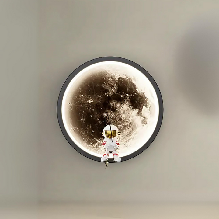 BowLift | LED Wall Lamp Moon Astronaut