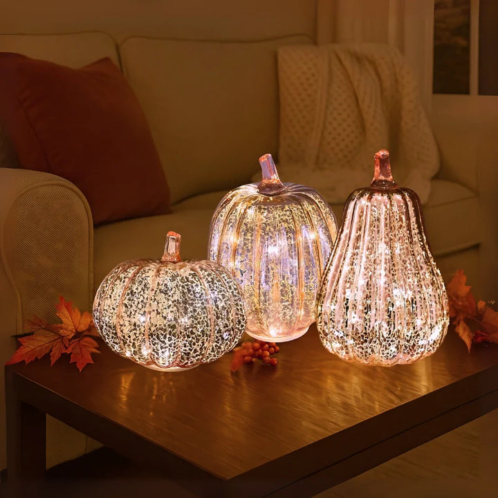 BowLift | HarvestGlow Hand-Blown Glass Lamp