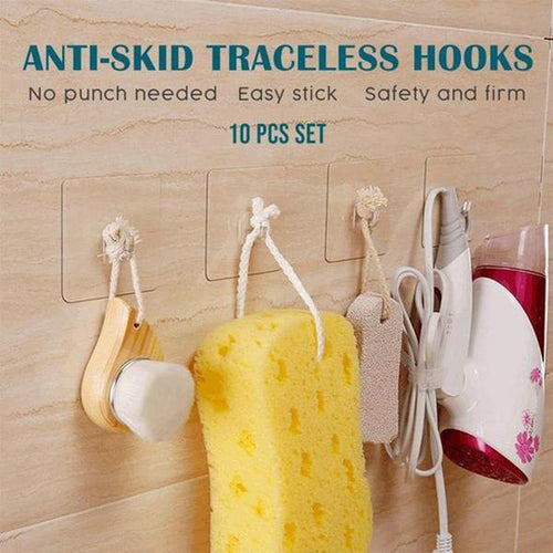 BowLift | Reusable Anti-skid Traceless Hooks (20 PCS)