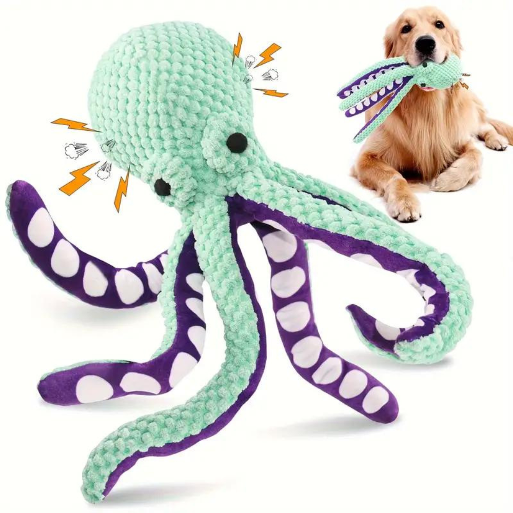 OctoPlay • Octopus Dog Toy