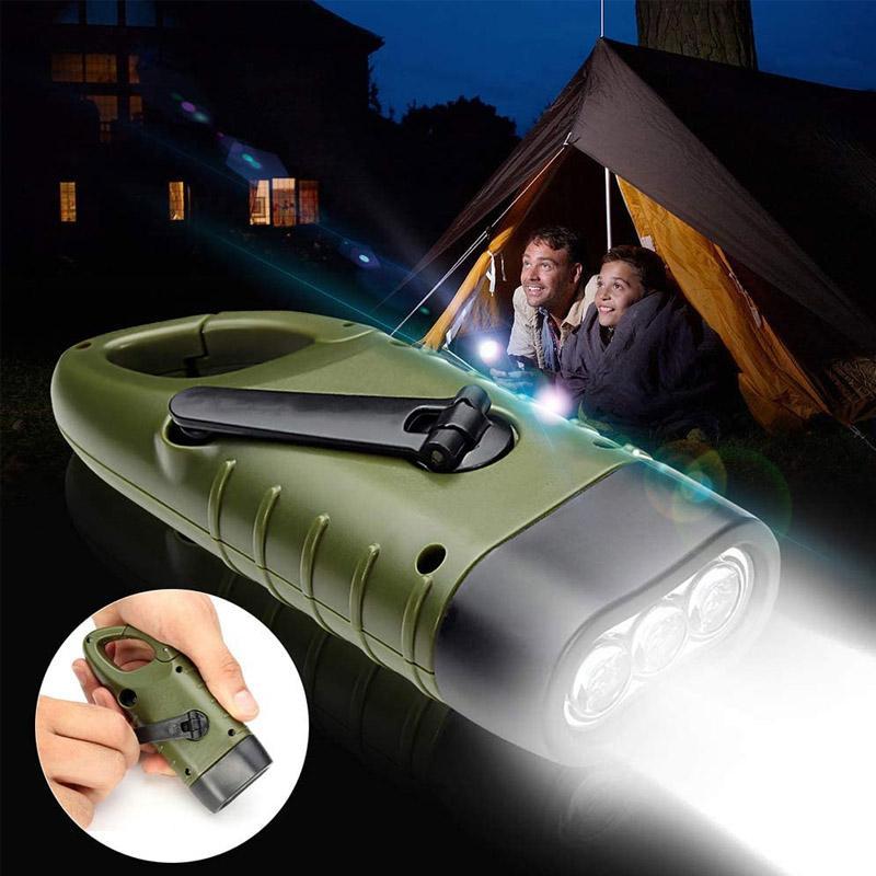 Rechargeable emergency flashlight for outdoor use | Bowlift