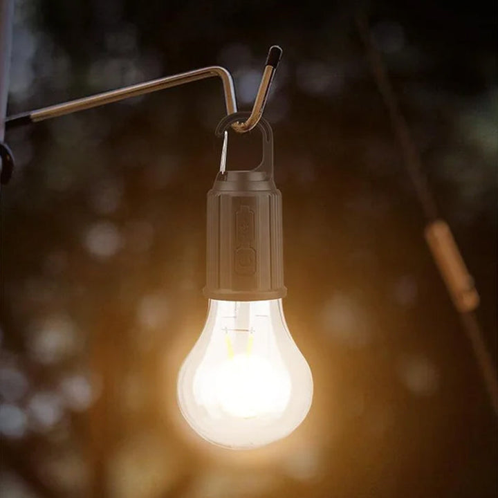 BowLift | New Outdoor Camping Hanging Type-C Charging Retro Bulb Light