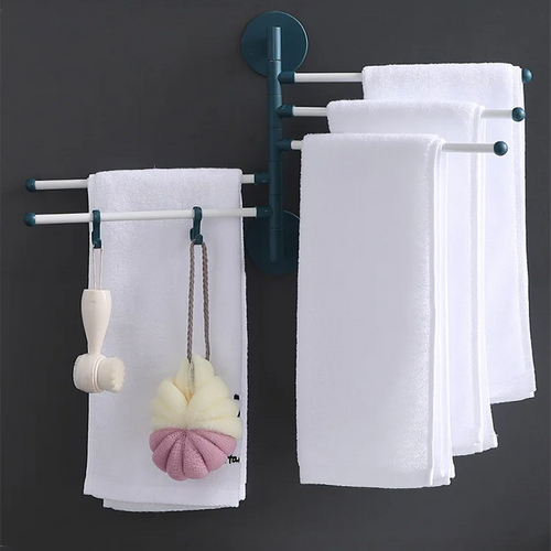 BowLift | Punching-free Rotating Towel Rail