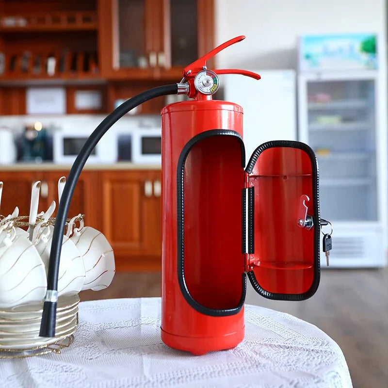 BowLift | Original Stylish Bottle Holder in Fire Extinguisher Design – Practical and Decorative