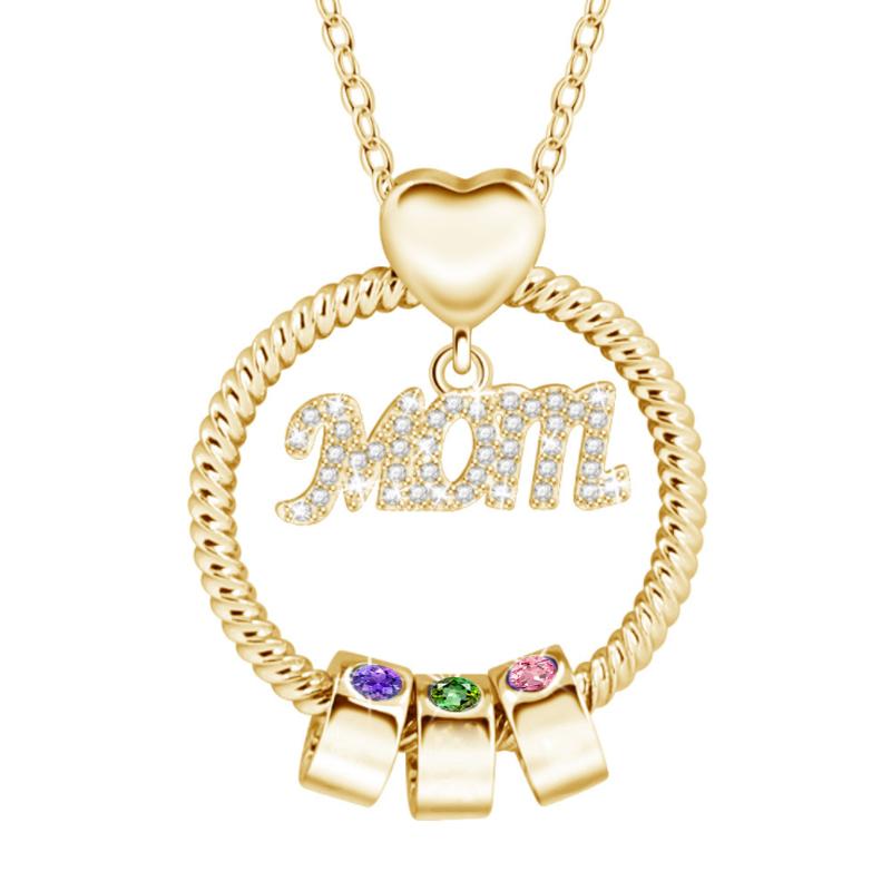 BowLift | Birthstone necklace for the mother