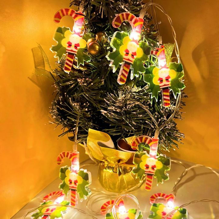 LED Christmas string lights with remote control