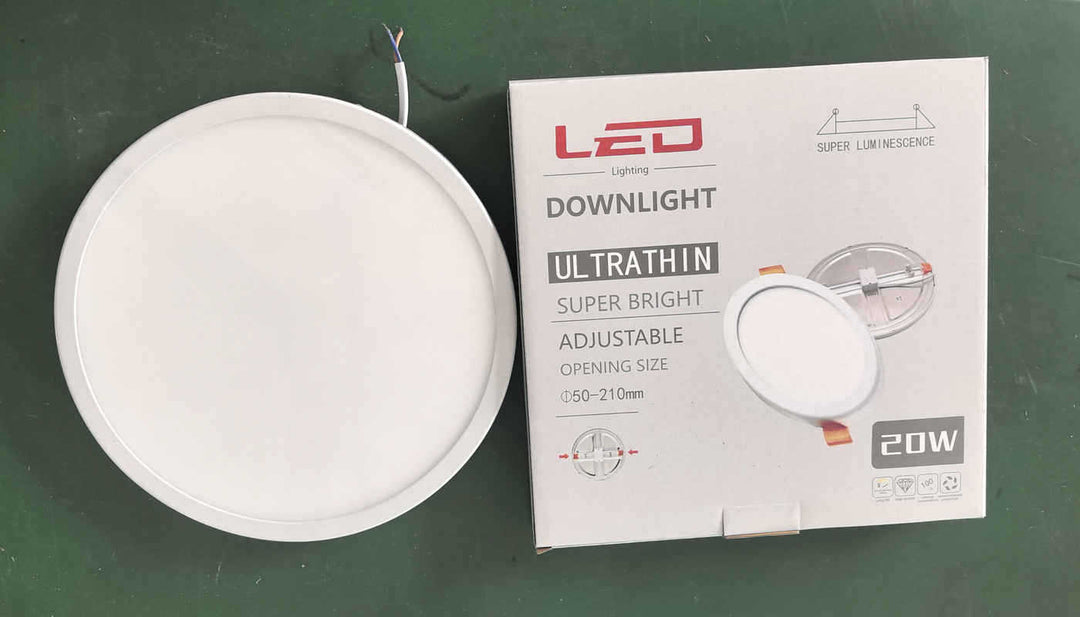 LED recessed light, Round or Square
