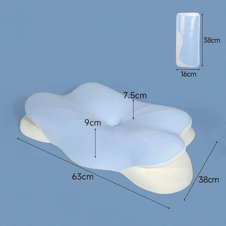 Butterfly-shaped memory foam pillow MJ8226
