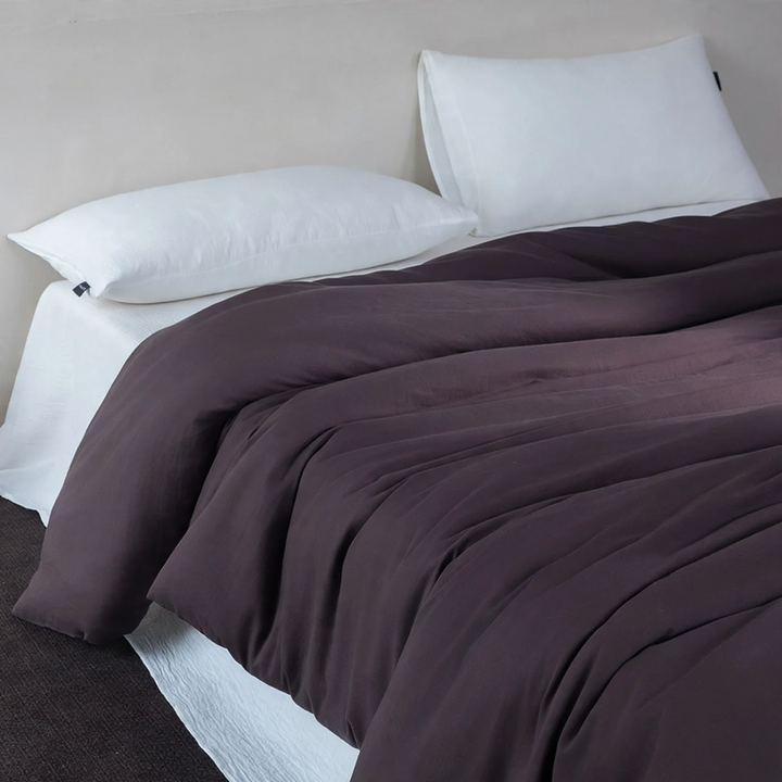 Duvet cover, cotton, 80s thread count, double gauze