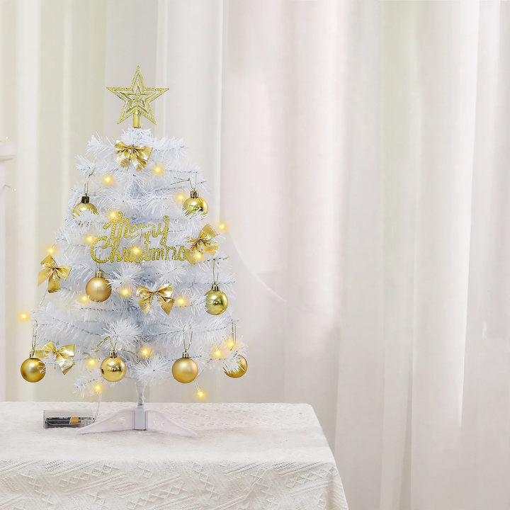 Mini Christmas tree, PVC, 45 cm or 60 cm