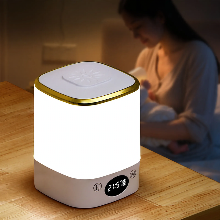 Baby night light with remote control and touch control