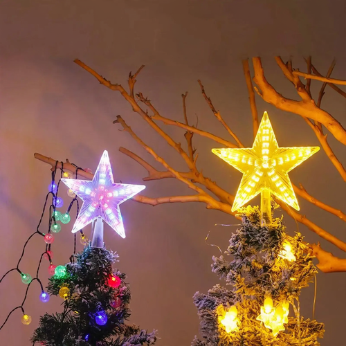 LED Star Decoration Light for the Christmas Tree
