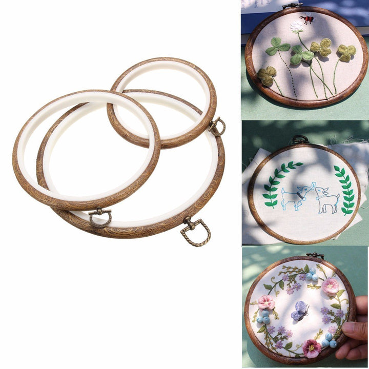 BowLift | 3 Pieces Vintage Embroidery Hoops