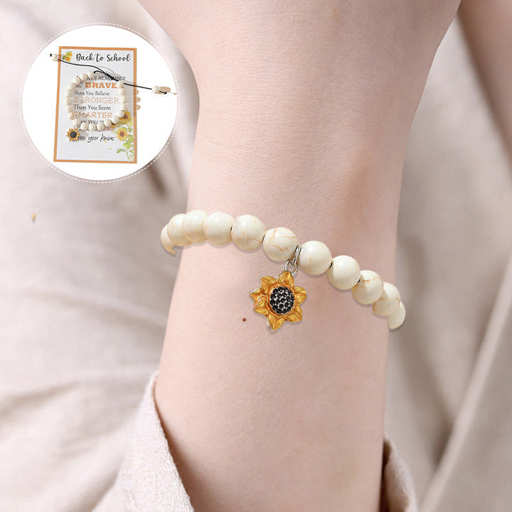 BowLift | Sunflower Bracelet - "Back to School"