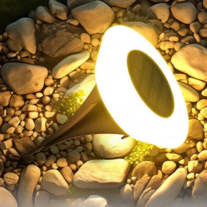 Rust-Proof Solar Outdoor Light for All Weathers Bowlift