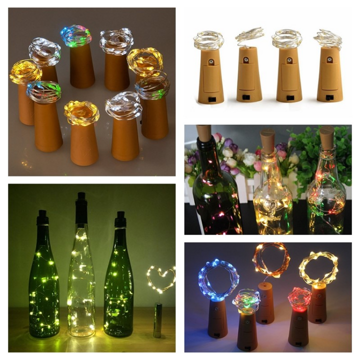 BowLift | LED fairy lights for bottles – decorative lights with wire for creative lighting and DIY projects