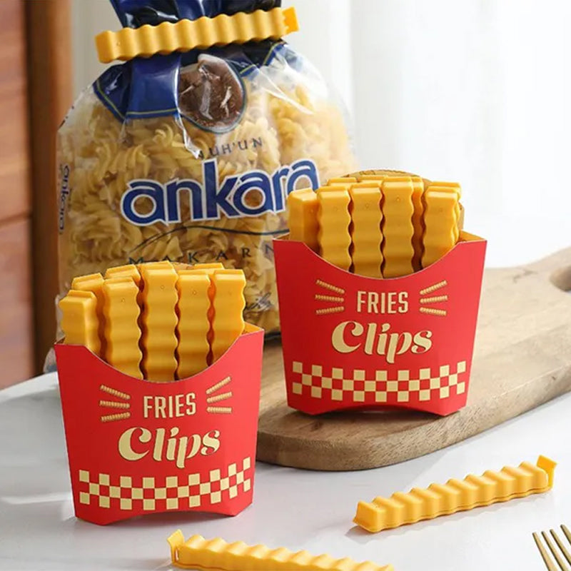 Funny Magnetic French Fries Food Clips | Bowlift