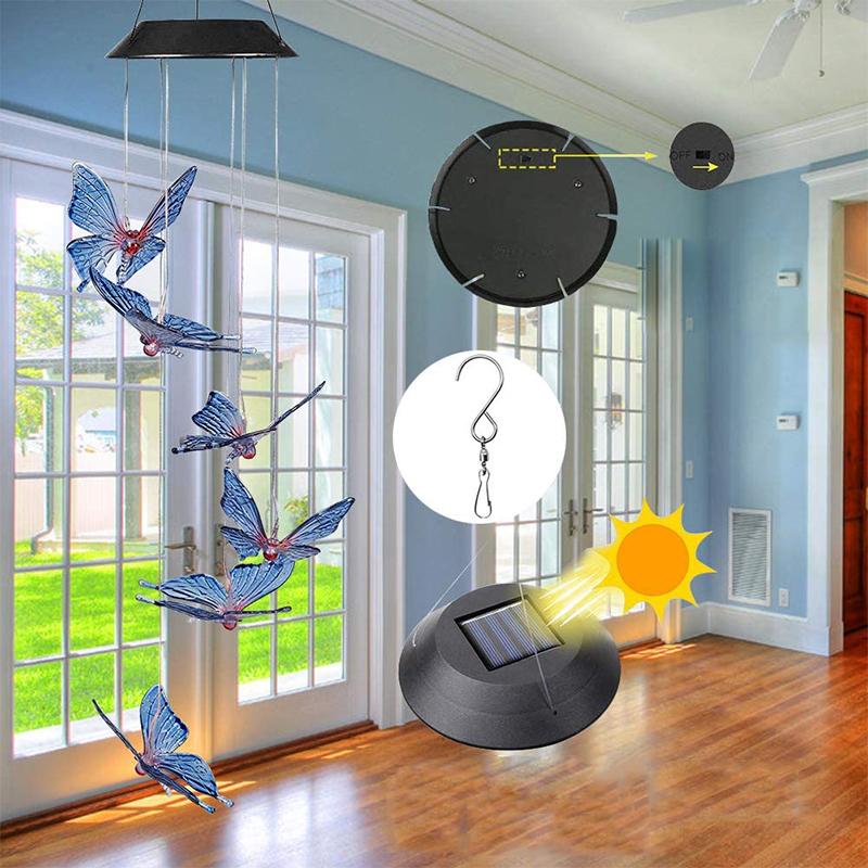 BowLift | Solar-powered butterfly lights