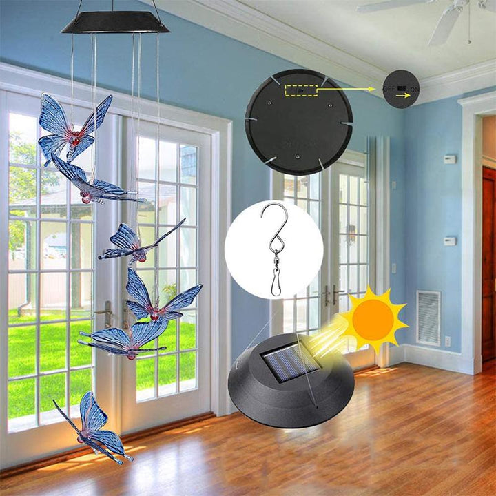 BowLift | Solar-powered butterfly lights