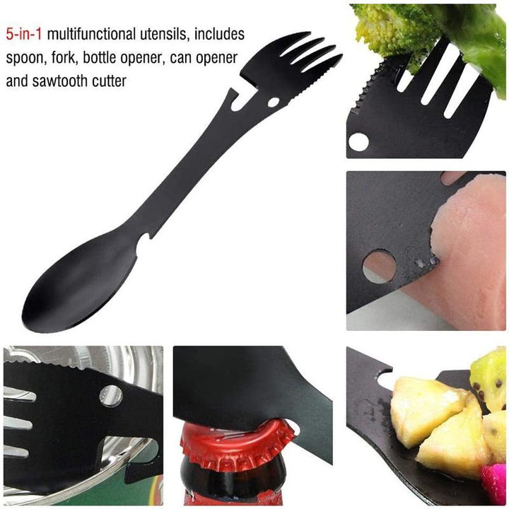 The Trek Tool - 5 in 1 Tactical Spork | Bowlift