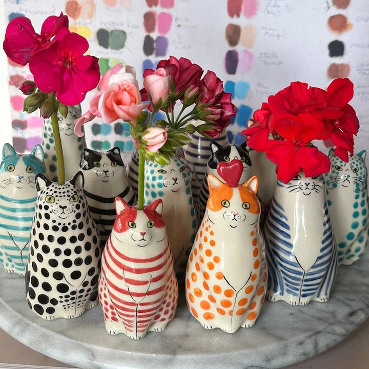 BowLift | Dotted Cat Vase