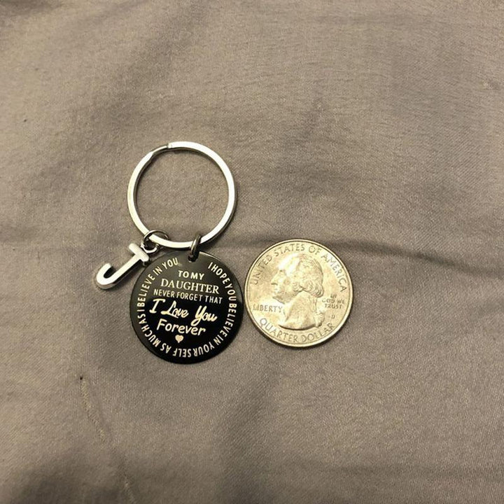 BowLift | To my son/daughter keychain (BLACK)
