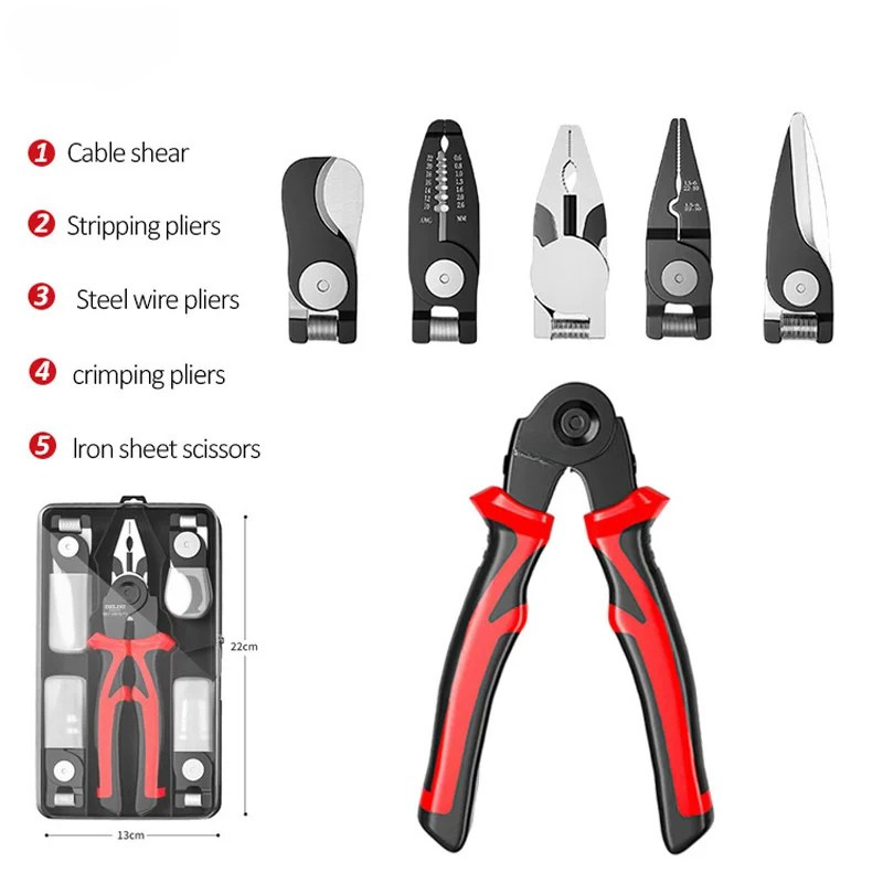 BowLift | 5-in-1 Multifunctional Pliers Set
