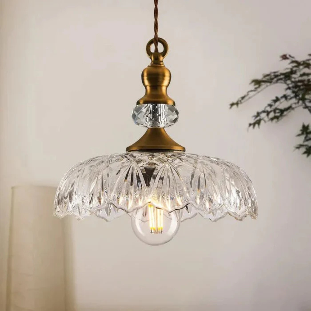 BowLift | Stylish Retro Glass Pendant Lamp