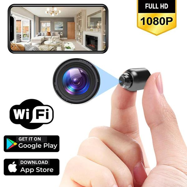 BowLift | Compact Full HD Wireless Security Camera with 160-Degree Angle, Night Vision and 72-Hour Battery Life for Home Security