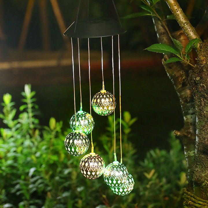 BowLift | Solar Wind Chime Outdoor Light