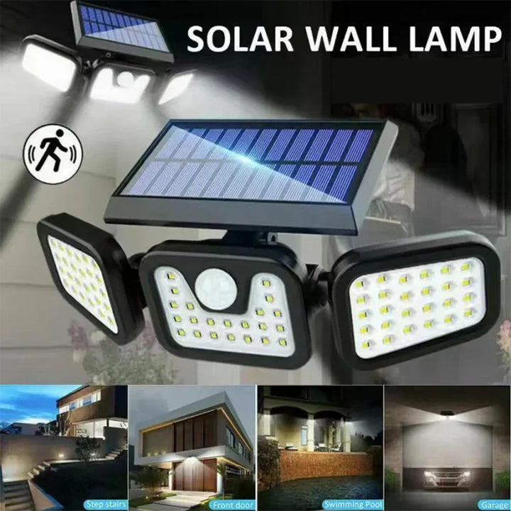 BowLift | Solar-powered outdoor wall lamp