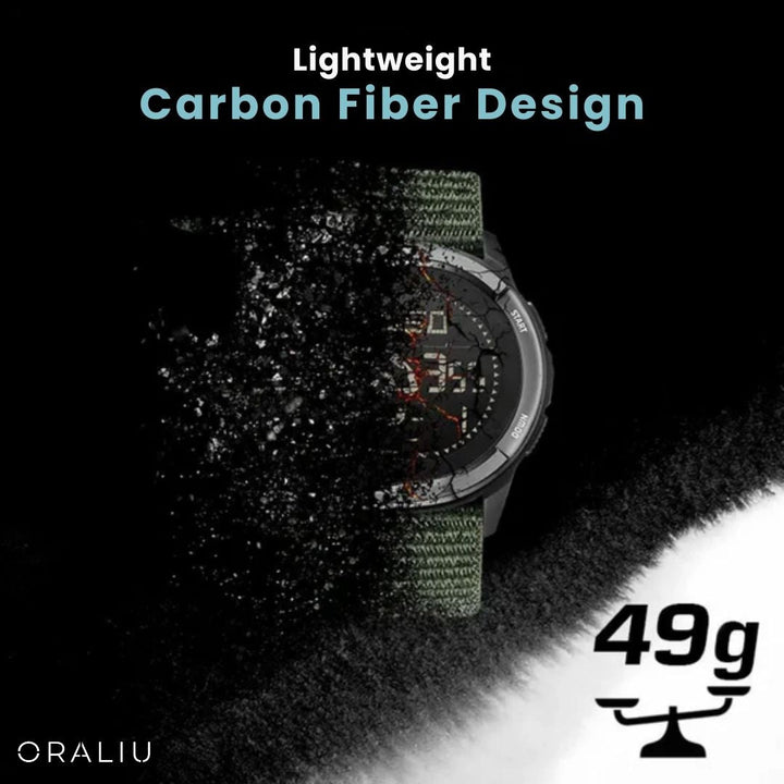 BowLift | Carbon Fiber Outdoor Watch – Lightweight & Ultra-Durable