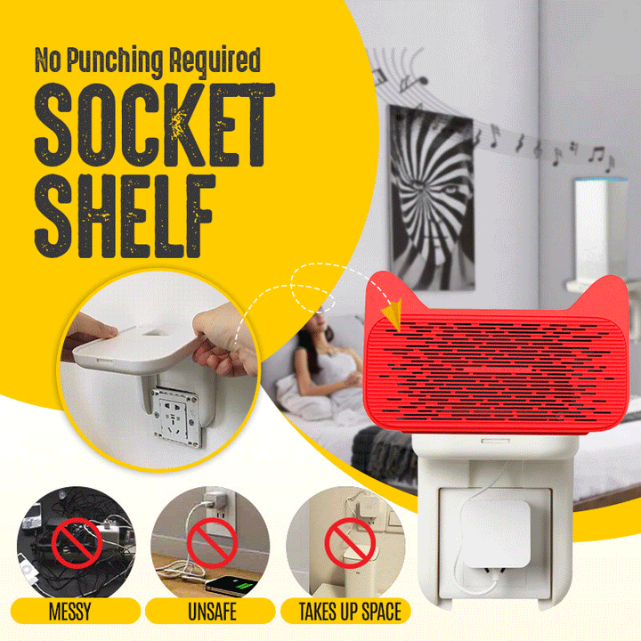 BowLift | No drilling required socket shelf