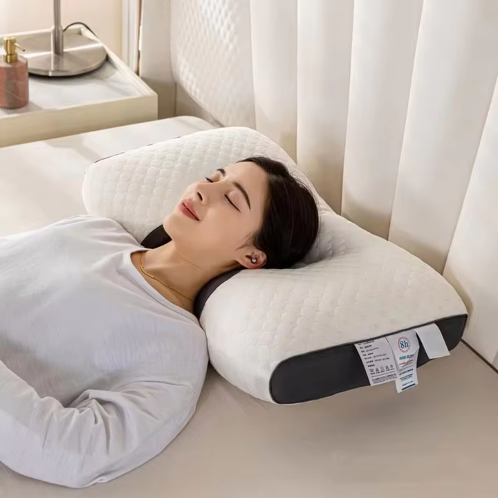 BowLift | Ergonomic Neck Pillow Memory Foam Breathable Contour