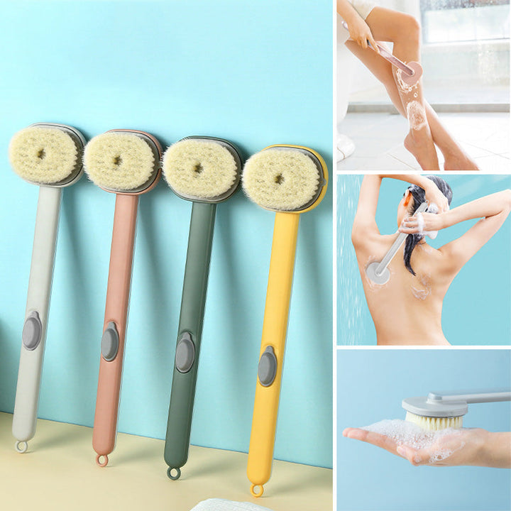 BowLift | Long-handled bath massage cleaning brush