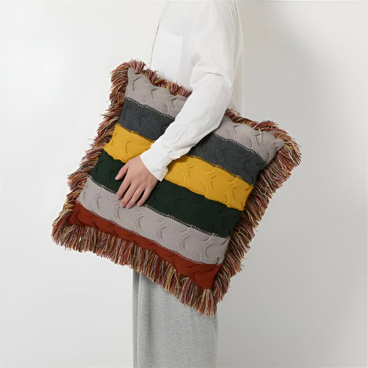 BowLift | Colorful Radiance Knit Cushion