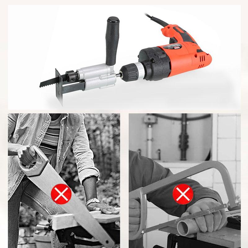 BowLift | Electric Drill Connection Saw Cutter for Woodworking