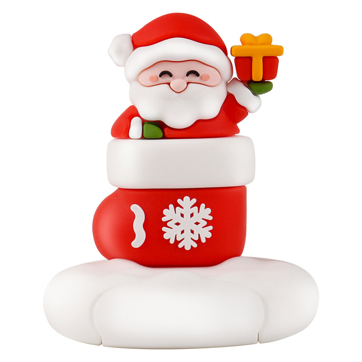Cute Christmas Santa Snowman Desktop Phone Stand