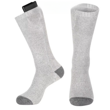 BowLift | Rechargeable USB Heated Socks with Electric Thermal Warming for Cold Weather