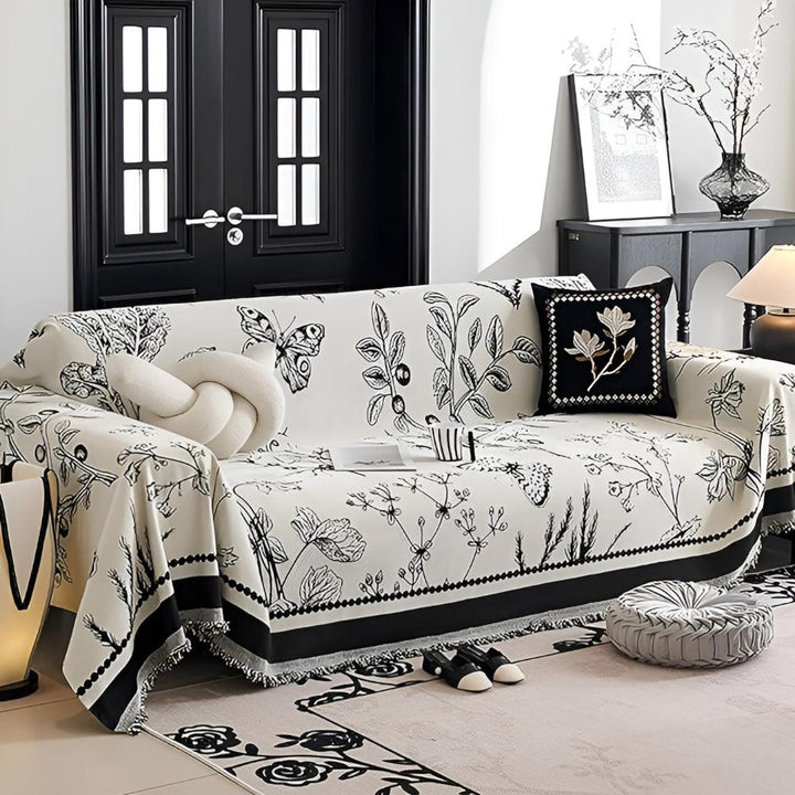 BowLift | Botanical Elegance Sofa Cover