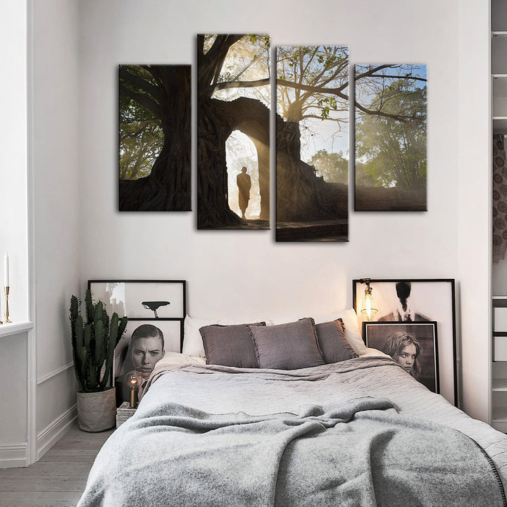 Under The Arch 4 Piece - Canvas Wall Art Painting | Bowlift