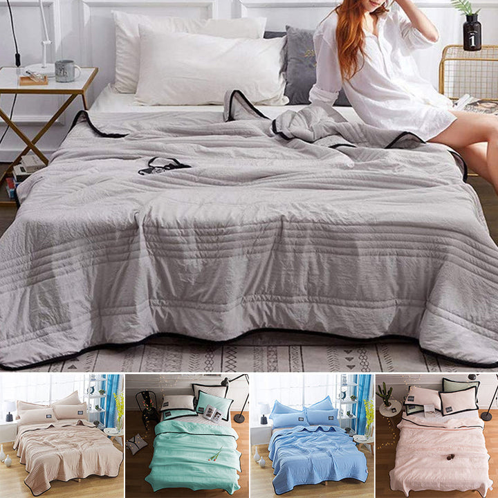 Lightweight Summer Cool Comforter Ultra Cozy Soft Blanket | Bowlift