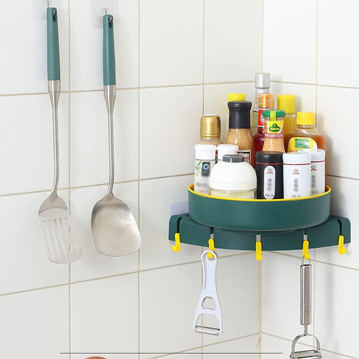 BowLift | Mounting-free rotatable bathroom organizer stand