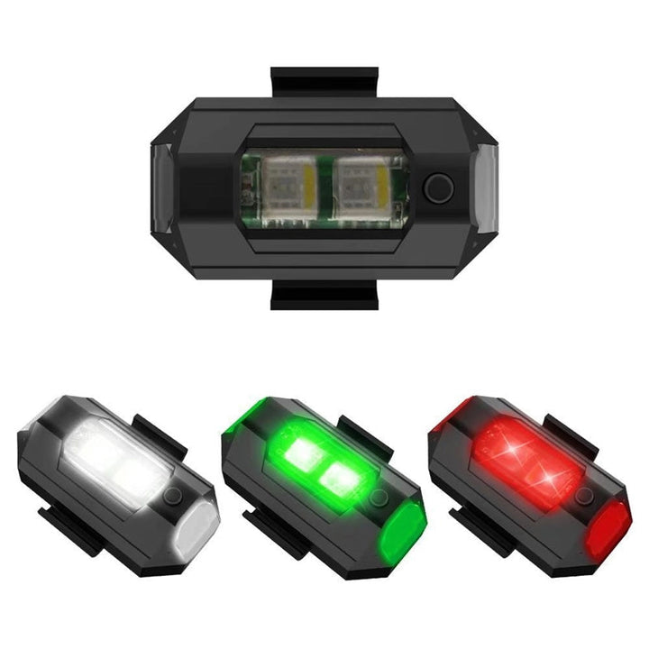 BowLift | 4 Colors LED Airplane Strobe Lights & USB Charging
