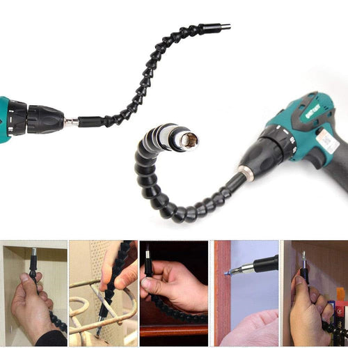 BowLift | Flexible Drill Bit Extension with Screw Drill Bit Holder