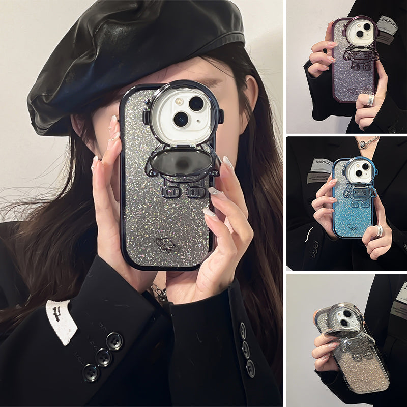 BowLift | Astronaut Bracket Case Cover For iPhone